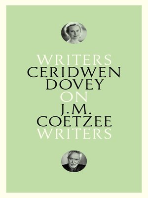 cover image of On J. M. Coetzee
